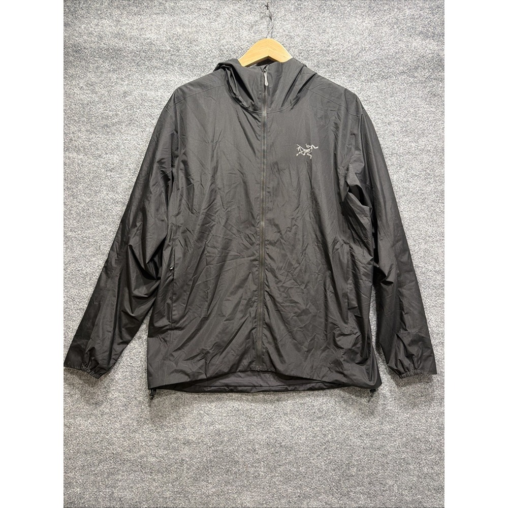 Arc'teryx Solano Hoody GORE-TEX Jacket Windbreaker Men's L Black